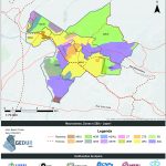 Organização Territorial de Japeri de acordo com PDDIM 2019 - Macrozonas, Zonas e AEIs